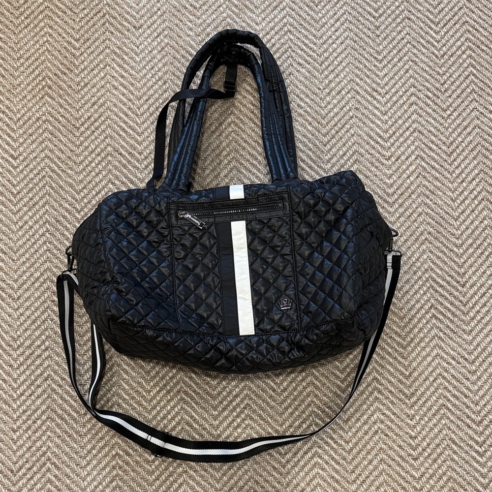 Oliver Thomas Black Weekend Duffle Bag